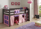 Dětská postel bez klouzačky pro menší interiéry
