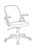 Kancelářská židle Tefera