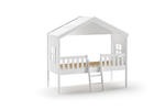 Dětská postel bílá domeček House white