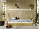 Dětská postel s šuplíkem přírodním Vigi