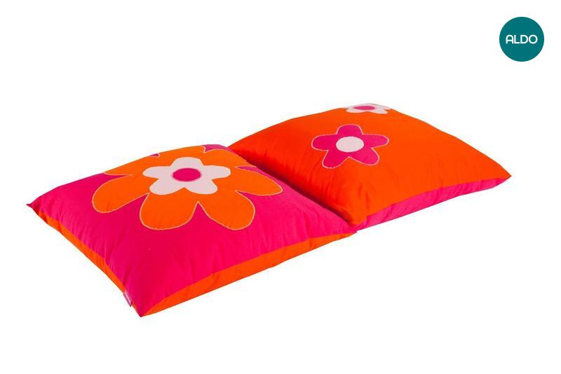 Dětské dekorační polštáře Flower Power 36-4334-PI-000