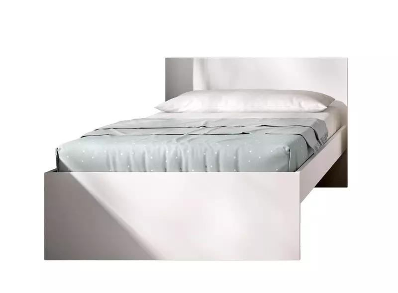 Bílá dětská postel basic Top, cena uvedená s kvalitním roštem