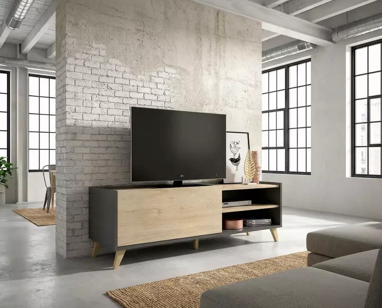 Televizní stolek Ness graphite