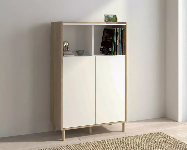 Ložnice malých rozměrů, dejte přednost vitríně před komodou