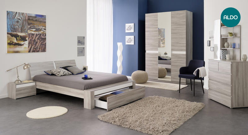 Moderní postel s šuplíkem Malow 3390L260