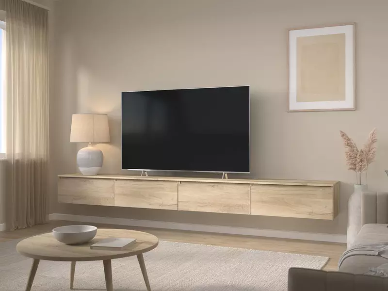 Televizní stolky Leviath, příjemný design do každého typu místnosti