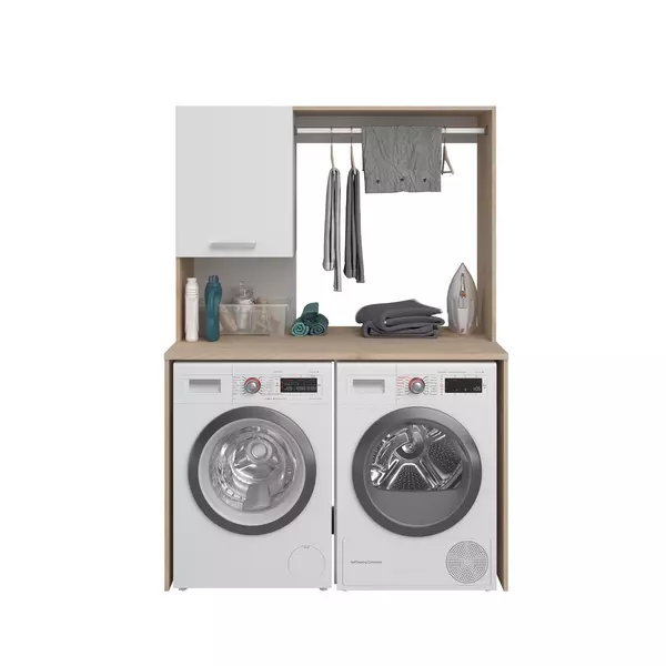 Skříňka na pračku i sušičku Laundry unit - elegance ve spojení s praktickým využitím prostoru