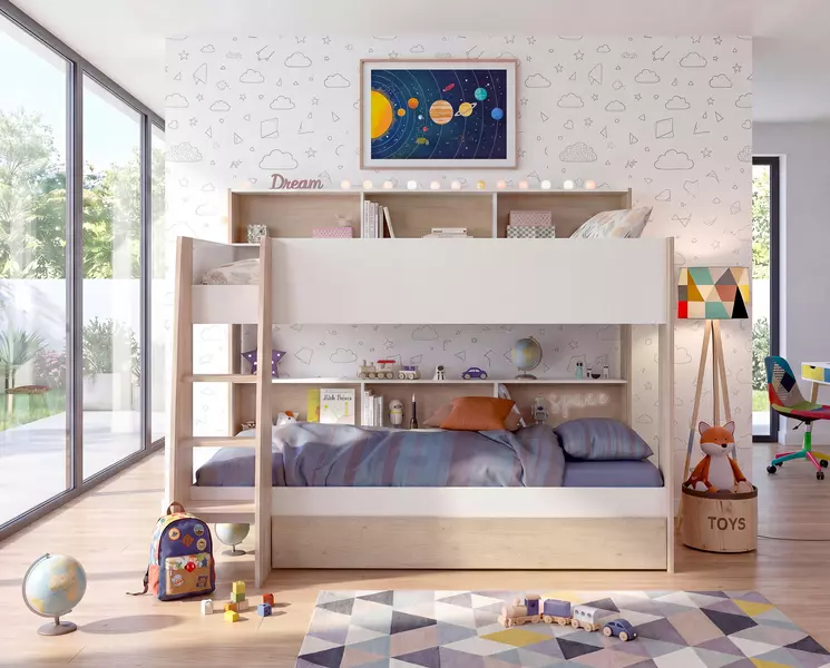 Patrová postel Shelter, další z oblíbených designů