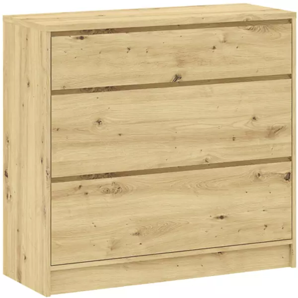 Komoda s šuplíky Basic - kvalitní zpracování s hranou ABS