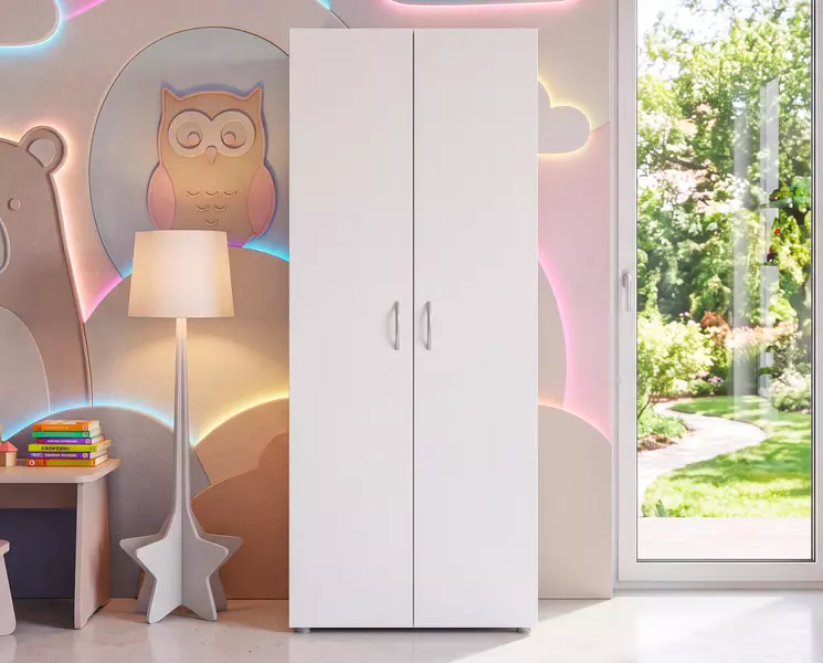 Dětská šatní skříň Bibi, další oblíbený kousek do pokoje holky