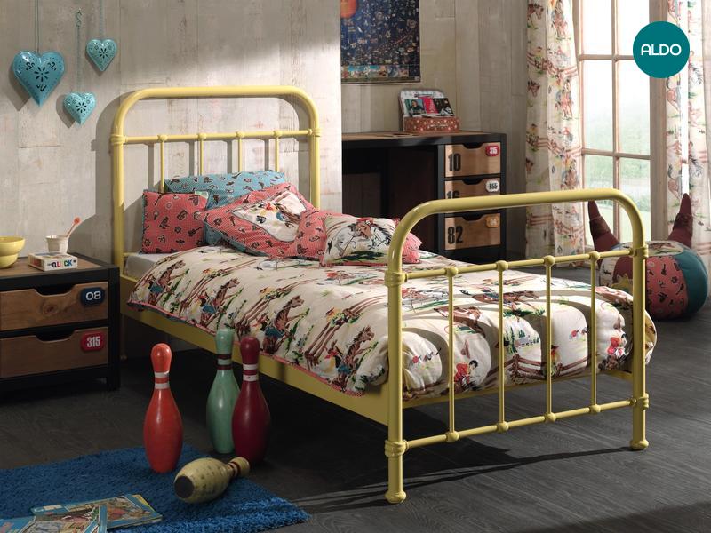 Kovová dětská postel New York-NYBE-9021