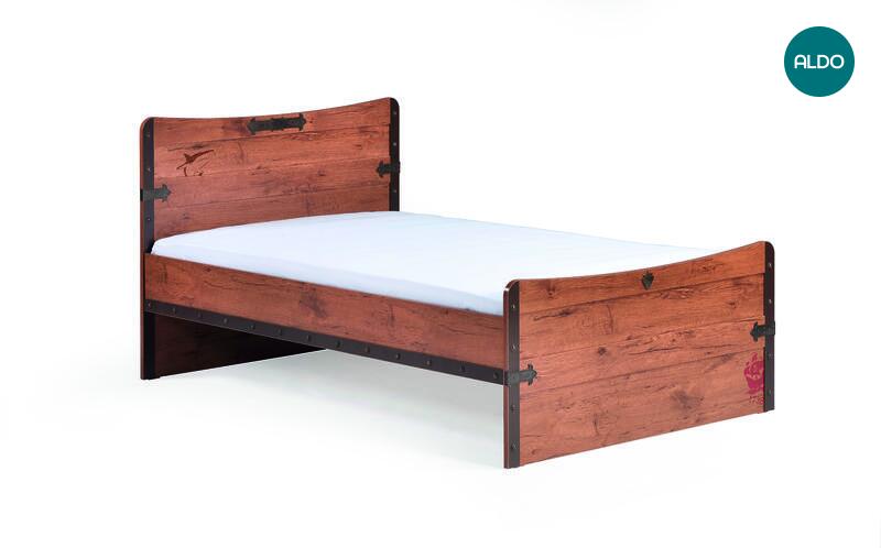 Studentská postel Black Pirate 140 cm