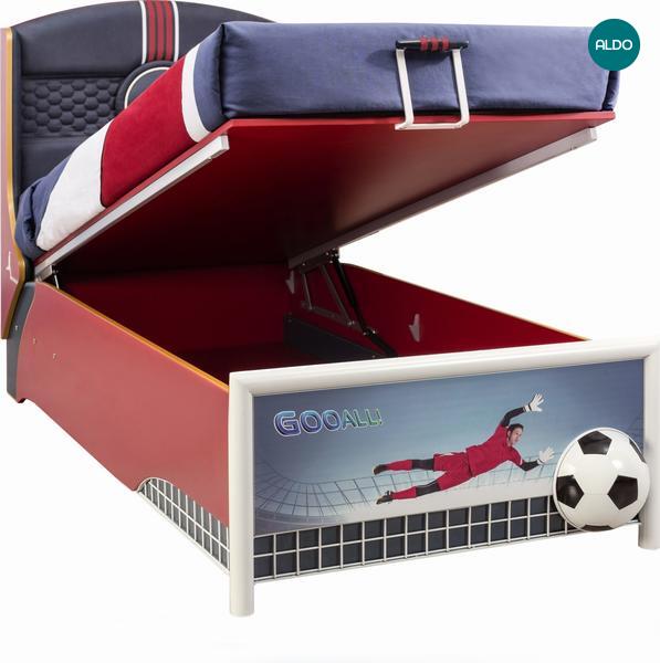Dětská postel s úložným prostorem Football