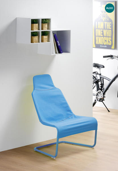 Židle Young v modré barvě 493406