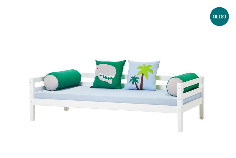 Dětská postel bez zábrany a s polštáři Dinosaurus I