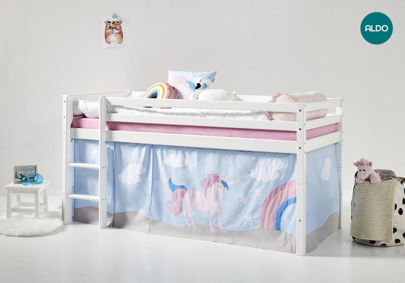 Látka kolem postele 90x200 Unicorn