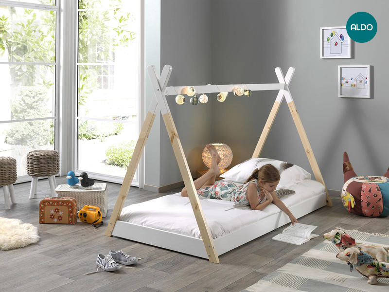 Dětská postel ve tvaru stanu 90x200 Tipi