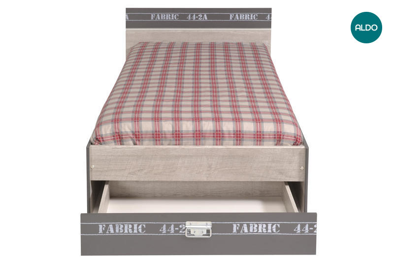 Dětská postel s čelním šuplíkem Fabric