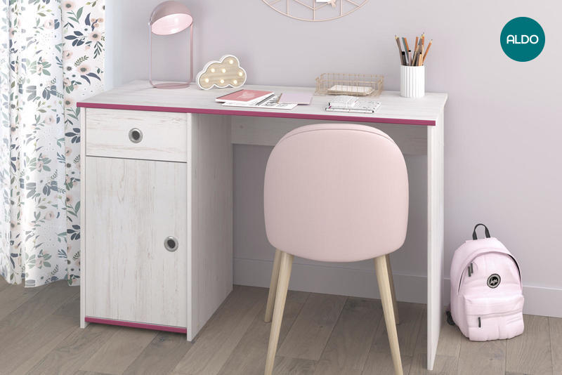 Dětský psací stůl Smoozy pink