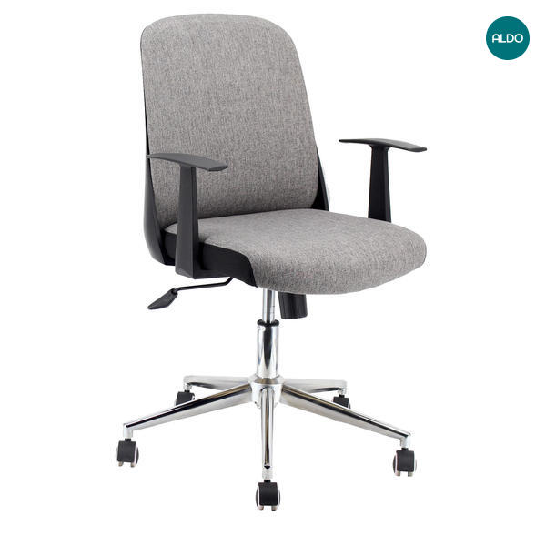 Kancelářská židle v minimalistickém designu Poseidon grey