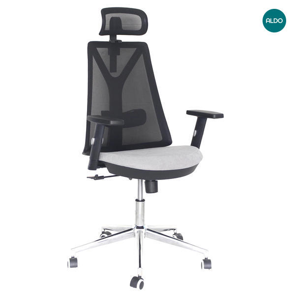 Designová kancelářská židle Hades grey