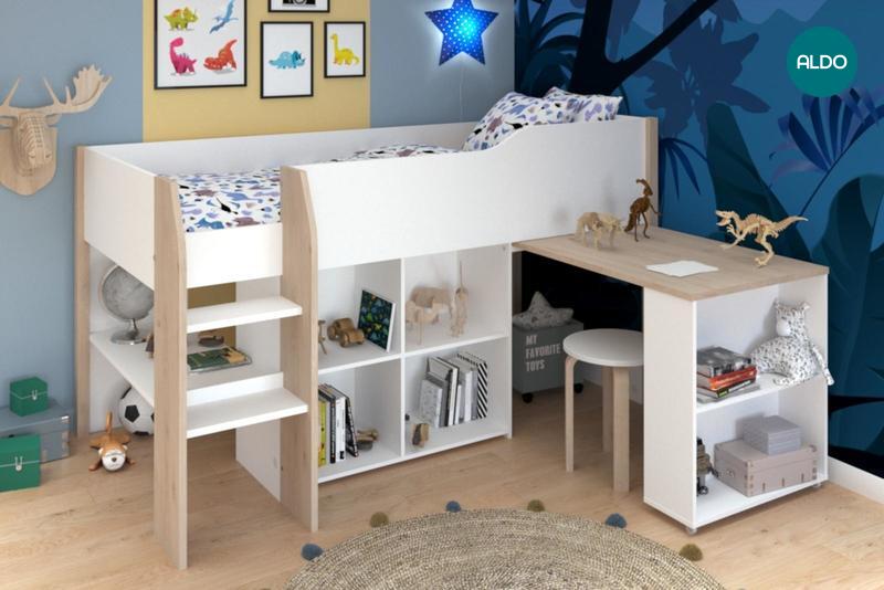 Multifunkční dětská postel pro kluky Finland