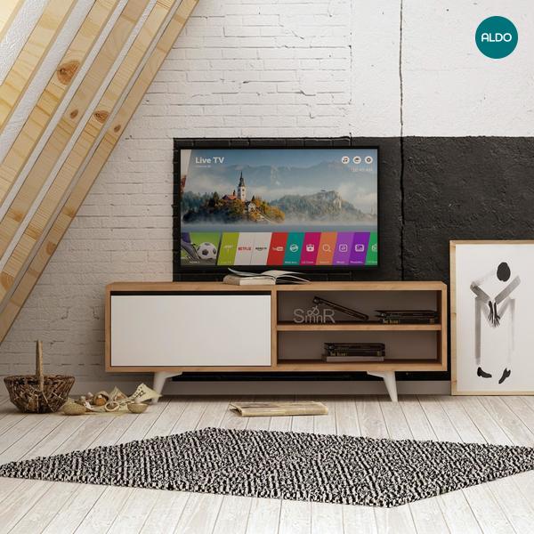 Televizní stolek ve skandinávském designu Scandi - Mike