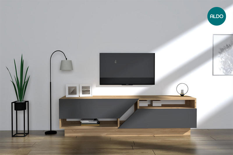Designový televizní stolek Aynise