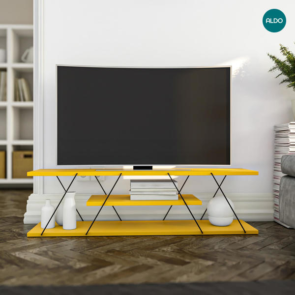 Televizní stolek Canaz yellow