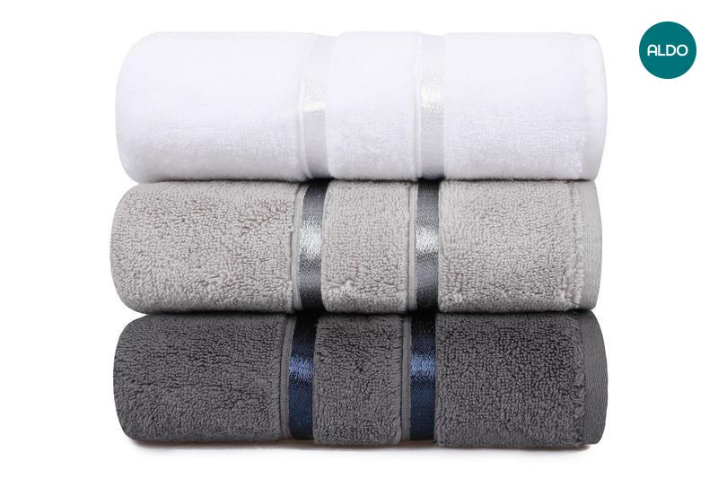 Sada ručníků Dolce grey, white - 3 kusy