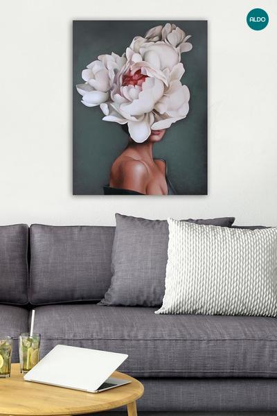 Obraz na stěnu Woman Flower 
