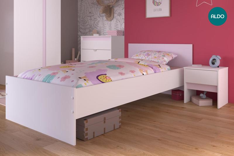 Dětská postel Pirouette pink