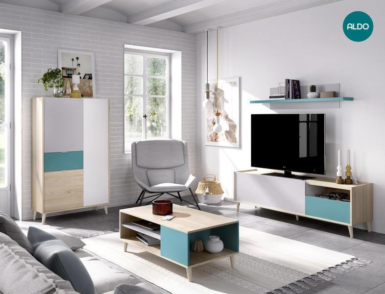 Obývací pokoj v sestavě Nova colors