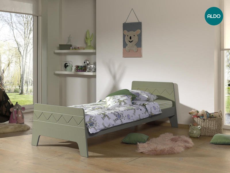 Dětská postel zelená Winny
